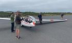 Preparing the gliders at Seahawk Gliding Club