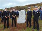 Representing 820 Naval Air Squadron was Lt Tobias Williams, Commander Ian Varley, Petty Officer Conn