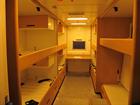 Cabins inside HMS Queen Elizabeth
