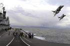 Last Harriers leave  Ark Royal