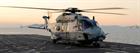 French NH90 on the deck of HMS Bulwark.