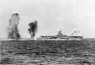 HMS Ark Royal under attack at Spartivento