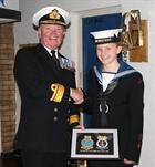 Rear Admiral Tom Cunningham & Petty Officer Debra Stacey