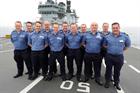 11 members of Illustrious ship's company visit Queen Elizabeth carrier
