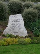Memorial stone to the men of 849 NAS