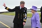 Captain Mark Garratt and the Queen