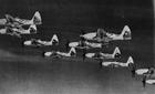830 NAS in formation, Suez. 371 flown by Capt Howard