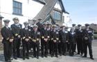 RNR Air Branch recreate a picture outside the Bull and Dog in Burscough 2013