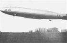R36 over Cardington Airship Sheds